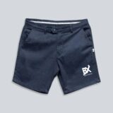 Dark Blue Cotton Shorts for Men