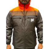 Dog Training Men’s Jacket (Orange Wave)